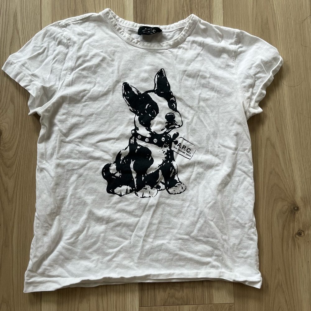 A.P.C graphic tee